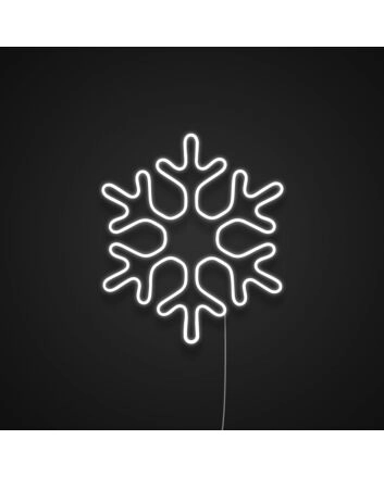Snowflake Neon Sign