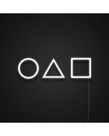 Squid Game Logo Neon Sign