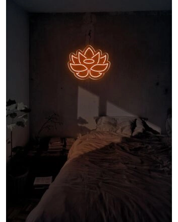 Lotus Flower LED neon sign
