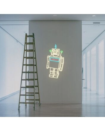 Classic Robot Neon Sign