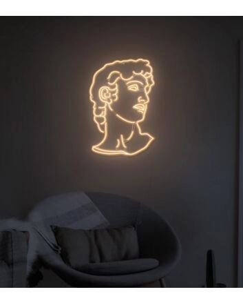 David Neon Sign