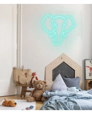 Elephant Neon Sign