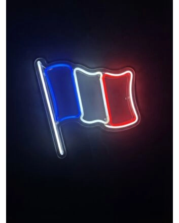 Flag of France Neon Sign