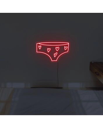 Heart Panty Neon Sign