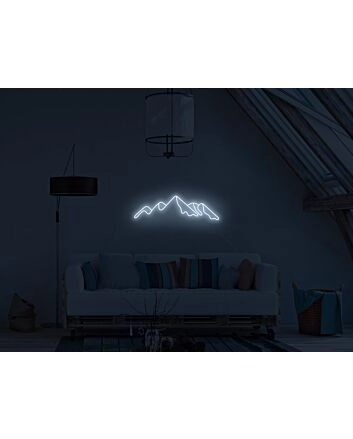 Mountain Skyline Neon Sign