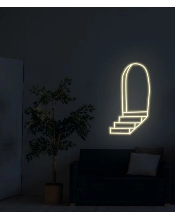 Mystery Door Neon Sign