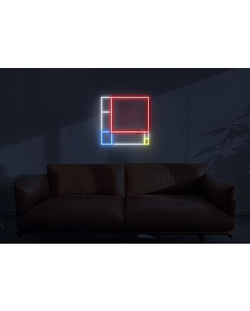 Neon Mondrian Neon Sign MNC40723