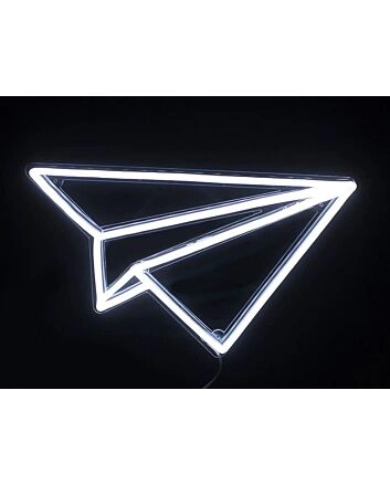 Paper Plane Neon Sign