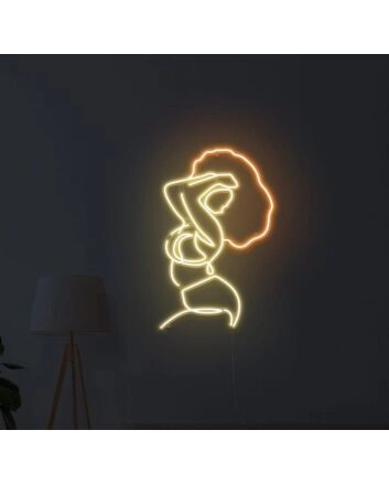 Pose Woman Neon Sign