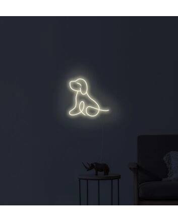 Puppy Neon Sign