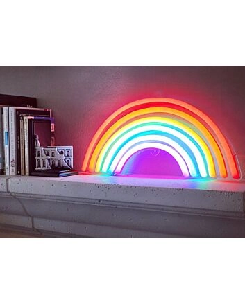 Rainbow Neon Sign
