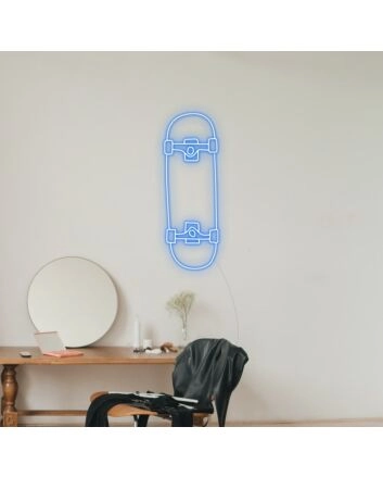 Skateboard Neon Sign
