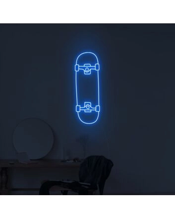 Skateboard Neon Sign
