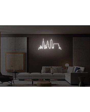 Skyline Neon Sign
