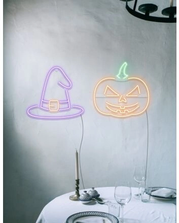 Spooky Halloween Set of 2 Neon Sign
