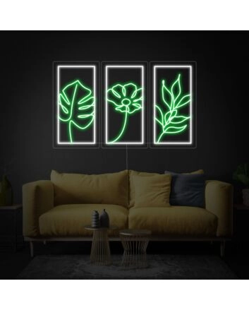 3D Flower Neon Sign