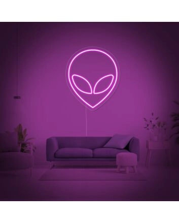Alien Neon Sign