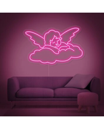 Angel Baby Cupid Neon Sign