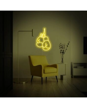 Boxing Gloves V1 Neon Sign