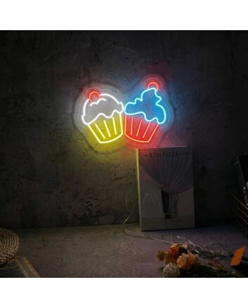 Cupcakes Neon Sign