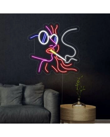 Freethinking Woman Neon Sign