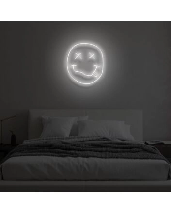 NIRVANA SMILEY FACE LED Neon Sign