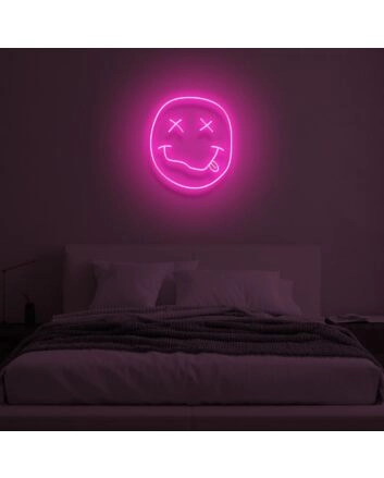 NIRVANA SMILEY FACE LED Neon Sign