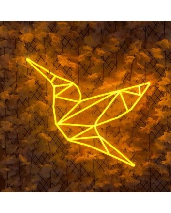 Paper Bird Neon Sign