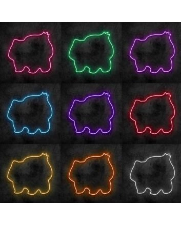 Bulbasaur Neon Sign