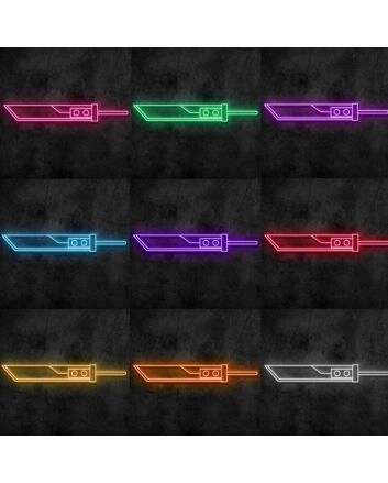 Buster Sword Neon Sign