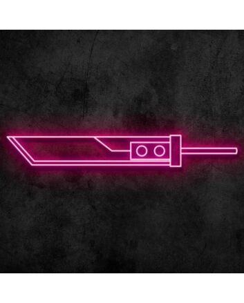 Buster Sword Neon Sign