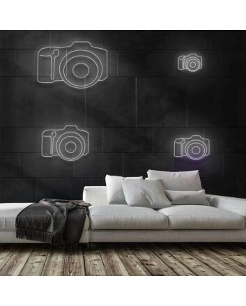 Camera Neon Sign