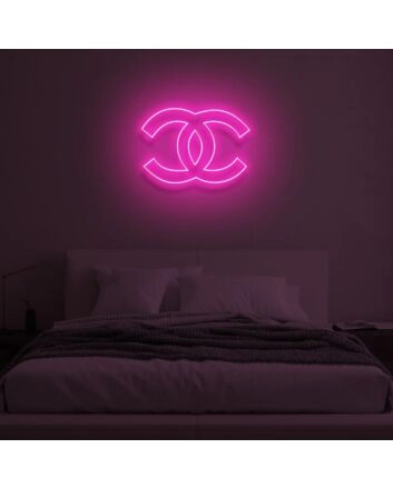 CC" LED Neon Sign