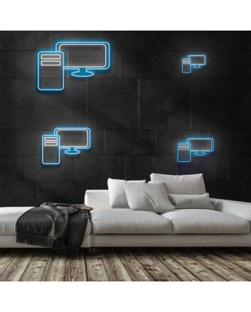 Computer Neon Sign