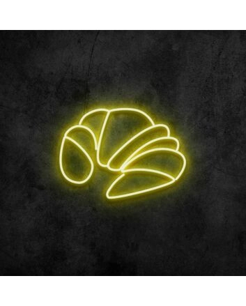 Croissant Neon Sign