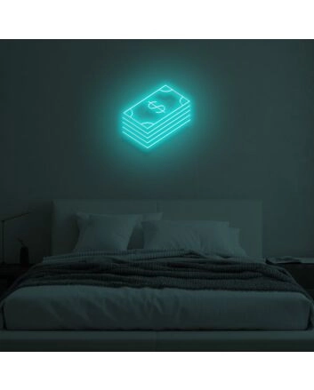 DOLLAR BILLS" LED Neon Sign
