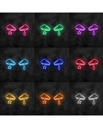 Eyes of the Clown Magician Neon Sign