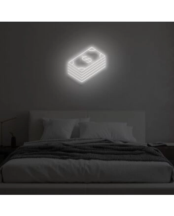 DOLLAR BILLS&quot; LED Neon Sign