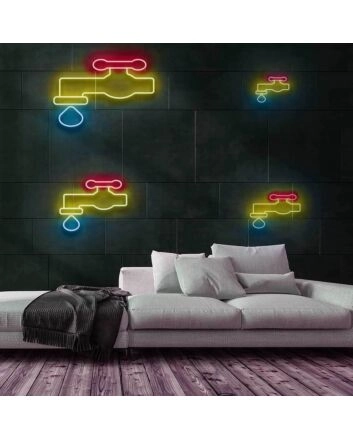 Faucet Neon Sign
