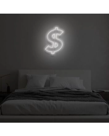 DOLLAR SIGN LED Neon Sign