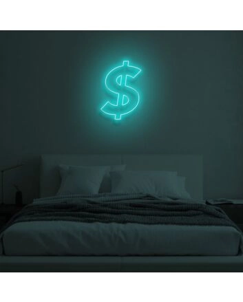 DOLLAR SIGN LED Neon Sign