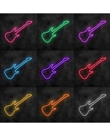Guitar Neon Sign