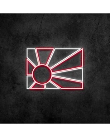 Japan Rising Sun Neon Sign