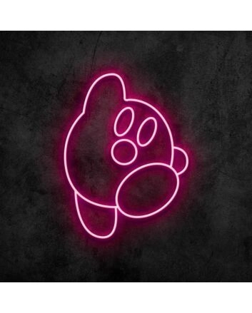 Kirby Neon Sign