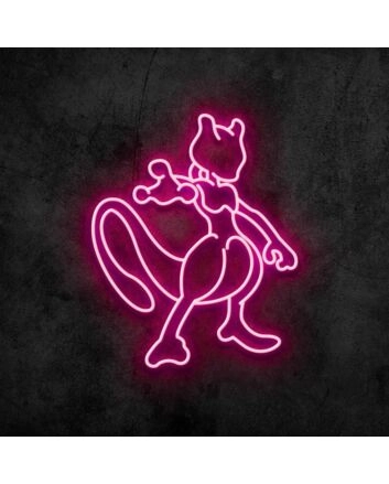 Mewtwo Neon Sign