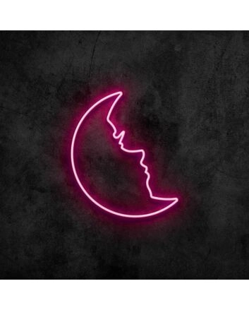 Moon Neon Sign