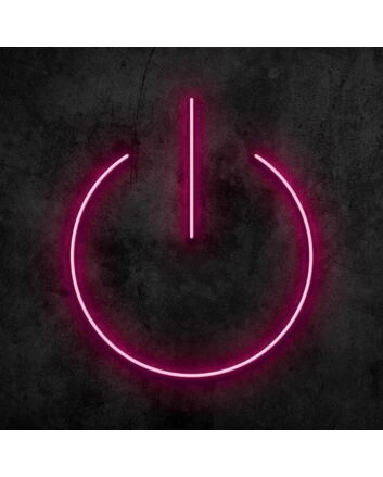 Power On Neon Sign