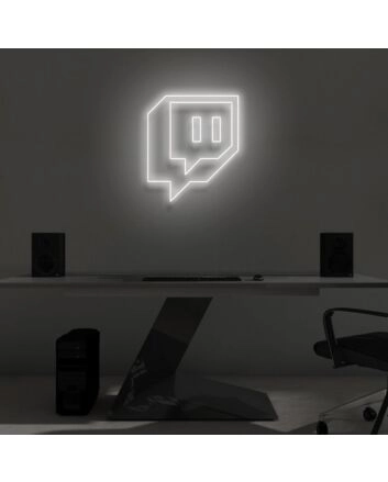 &quot;TWITCH V2&quot; LED Neon Sign