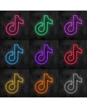 TikTok V1 Neon Sign