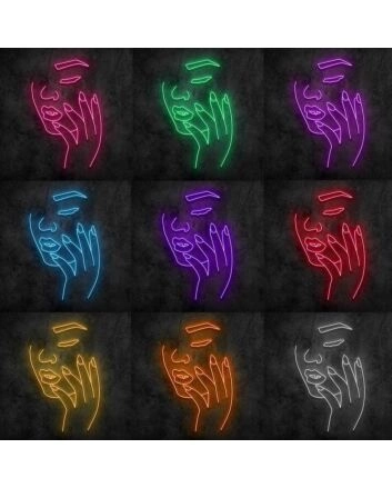 Vampire Girl Neon Sign